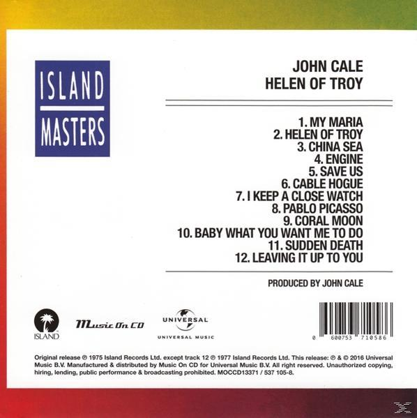 John Cale - Helen of Troy (CD)