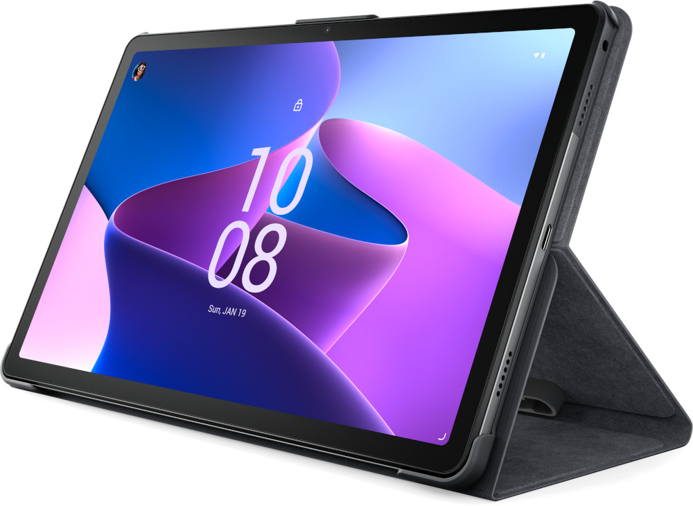 LENOVO Tab M10 Plus (3rd gen) 128GB WiFi Grijs + Folio Case (ZAAJ0366SE)