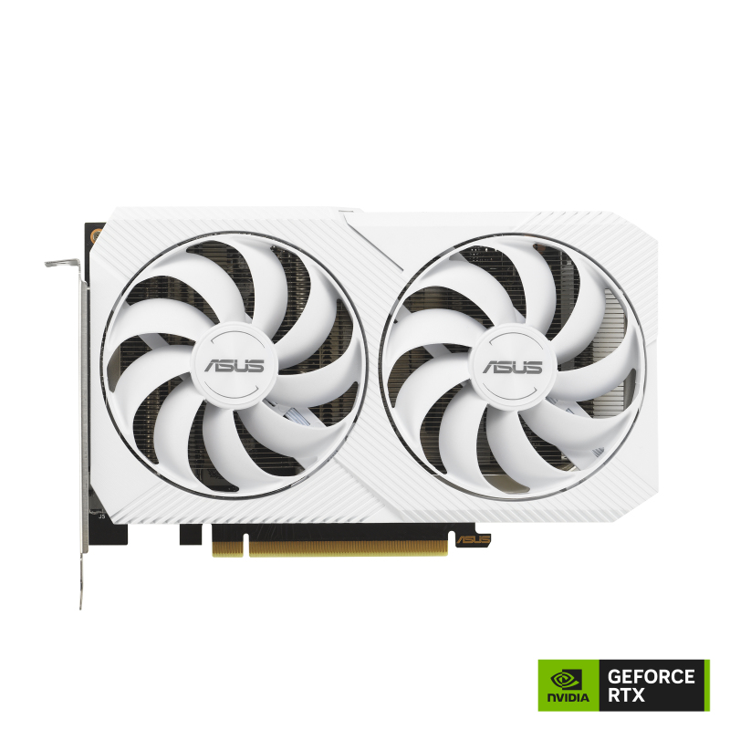 ASUS DUAL-RTX3060-O8G Weiß (NVIDIA, Gaming-Grafikkarte)
