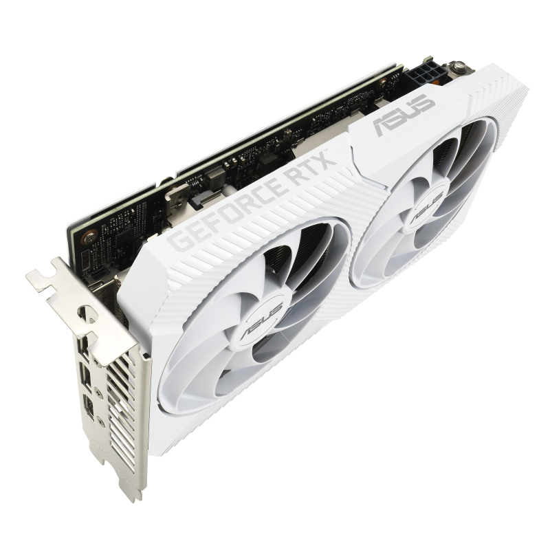 ASUS DUAL-RTX3060-O8G Weiß (NVIDIA, Gaming-Grafikkarte)