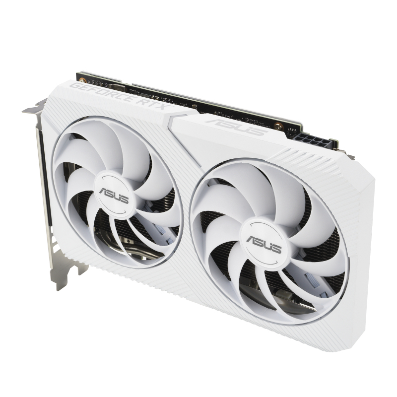 ASUS DUAL-RTX3060-O8G Weiß (NVIDIA, Gaming-Grafikkarte)