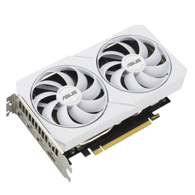 ASUS DUAL-RTX3060-O8G Weiß (NVIDIA, Gaming-Grafikkarte)