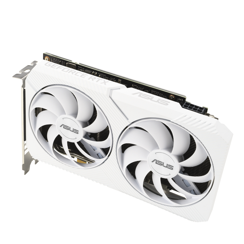 ASUS DUAL-RTX3060-O8G Weiß (NVIDIA, Gaming-Grafikkarte)
