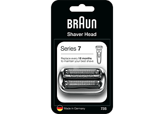 BRAUN 73S 7 Serisi Tıraş Makinesi Yedek Başlık Gümüş_0