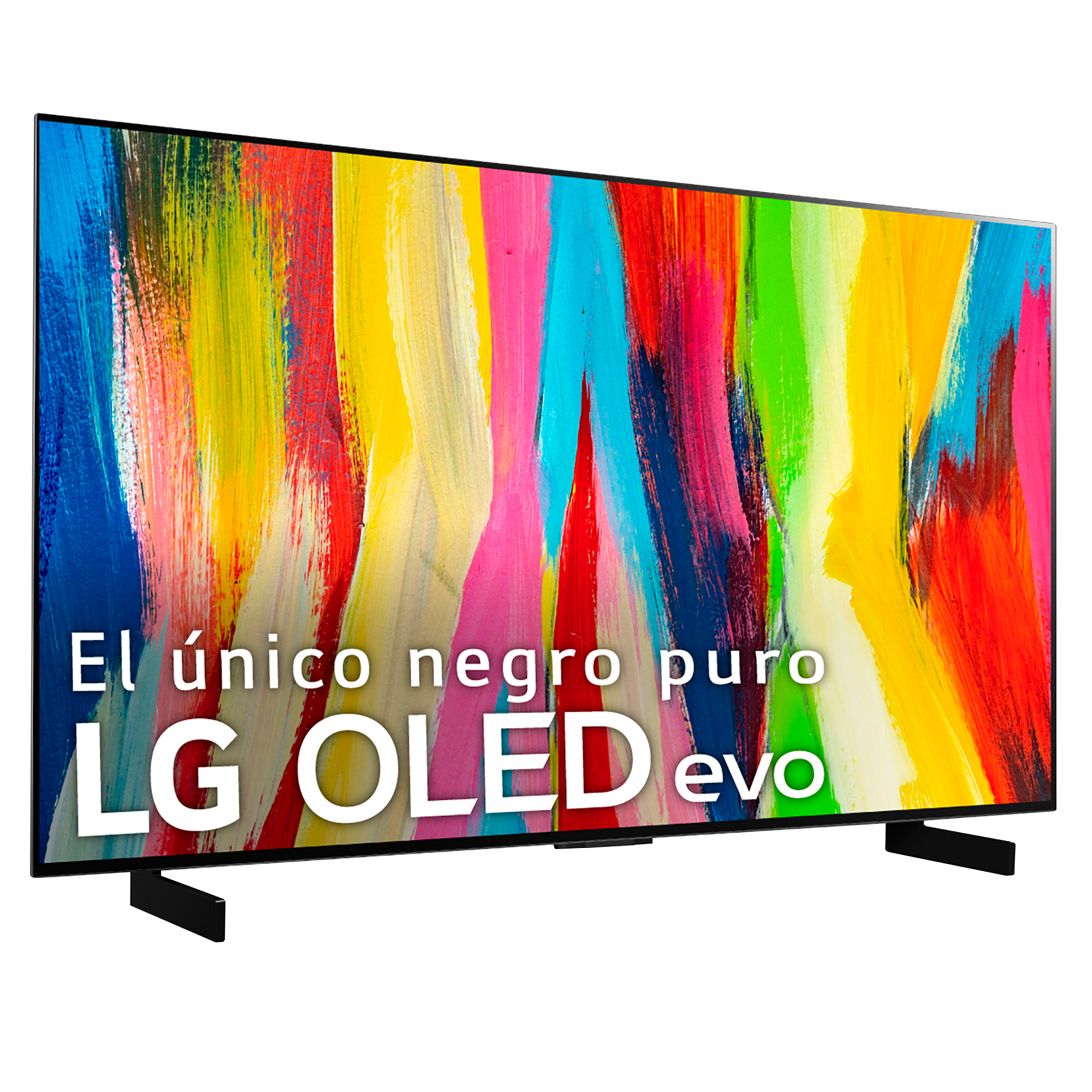 TV OLED 42" - LG OLED42C24LA, OLED 4K, Procesador α9 Gen5 AI Processor 4K, Smart TV, DVB-T2 (H.265), Negro