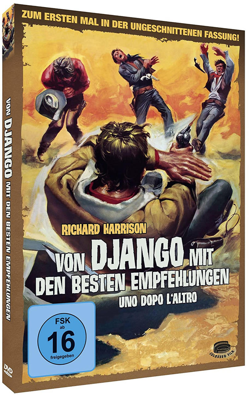 DVD-Cover, Filmszene mit Schauspielern, Text und Titel.