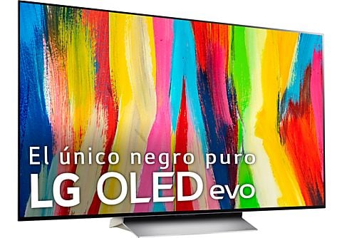 TV OLED 77" - LG OLED77C25LB, OLED 4K, Procesador α9 Gen5 AI Processor 4K, Smart TV, DVB-T2 (H.265), Blanco