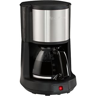 Cafetera de goteo - Moulinex FG370811 Subito Select, 10-15 Tazas, 1.25 l, Función mantenimiento caliente, Sistema antigoteo, Negro