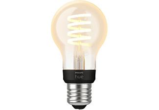 PHILIPS HUE White Ambiance 7W A60 Filament Standard glödlampa E27
