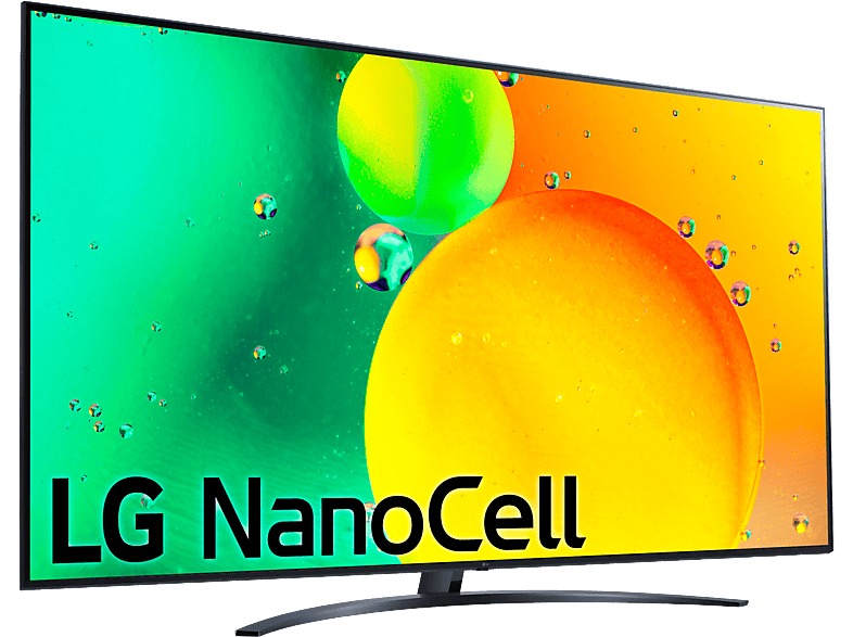 TV LED - LG 86QNED816RE, 86 pulgadas, NanoCell 4K, Procesador α7 Gen6 con IA