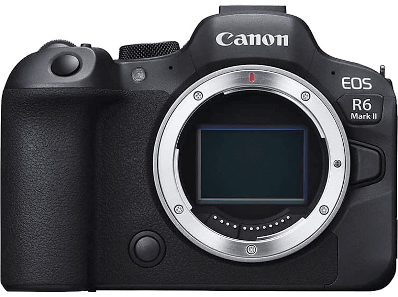 Cámara Evil - Canon EOS R6 Mark II Body, 25.6 Megapixel, 4K, Wi-Fi, Negro