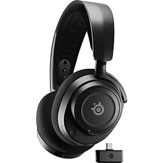 Auriculares gaming - Steel Series Arctis Nova 7, Inalámbrico, Micrófono incluido, Bluetooth, Negro