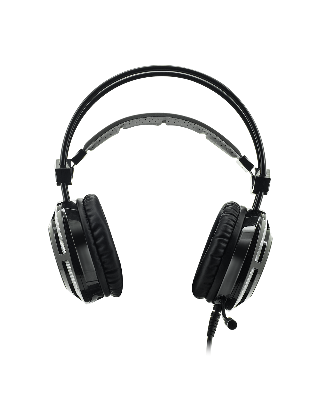 SPIRIT OF GAMER Elite H70 Black fejhallgató mikrofonnal, USB, fekete (MIC-EH70BK)