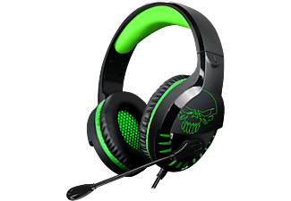 SPIRIT OF GAMER Pro-H3 Xbox Edition fejhallgató mikrofonnal, 3,5mm jack, fekete-zöld (MIC-PH3XXS)
