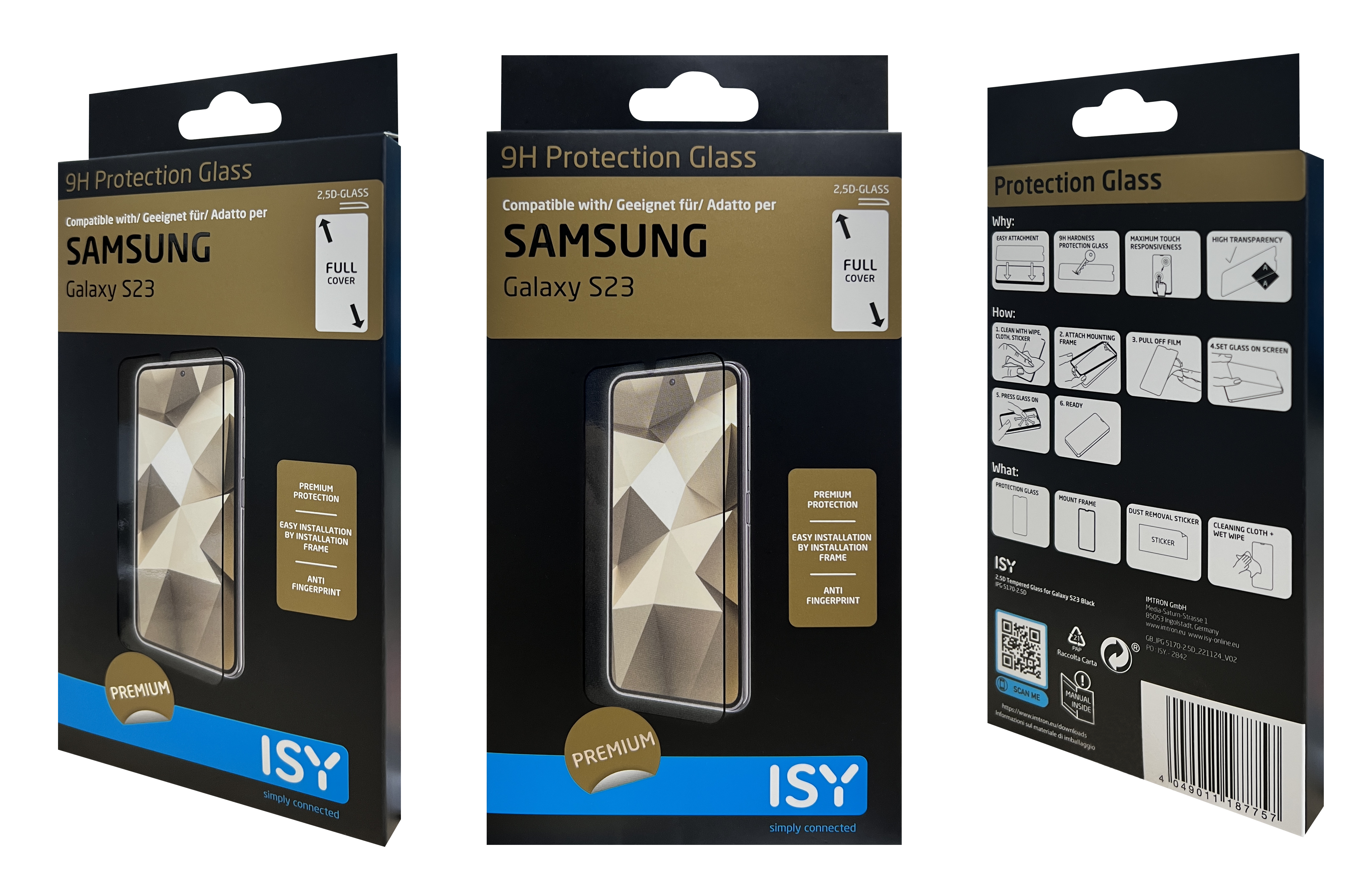 ISY IPG Displayschutz, für Samsung Galaxy S23 online