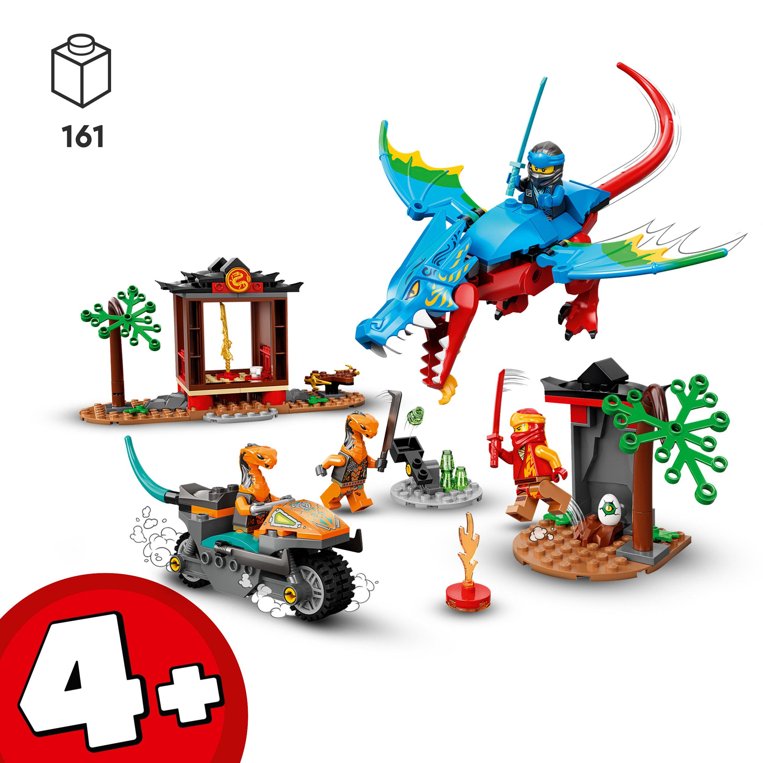 Ninjago 71759 Bausatz, Mehrfarbig Drachentempel LEGO