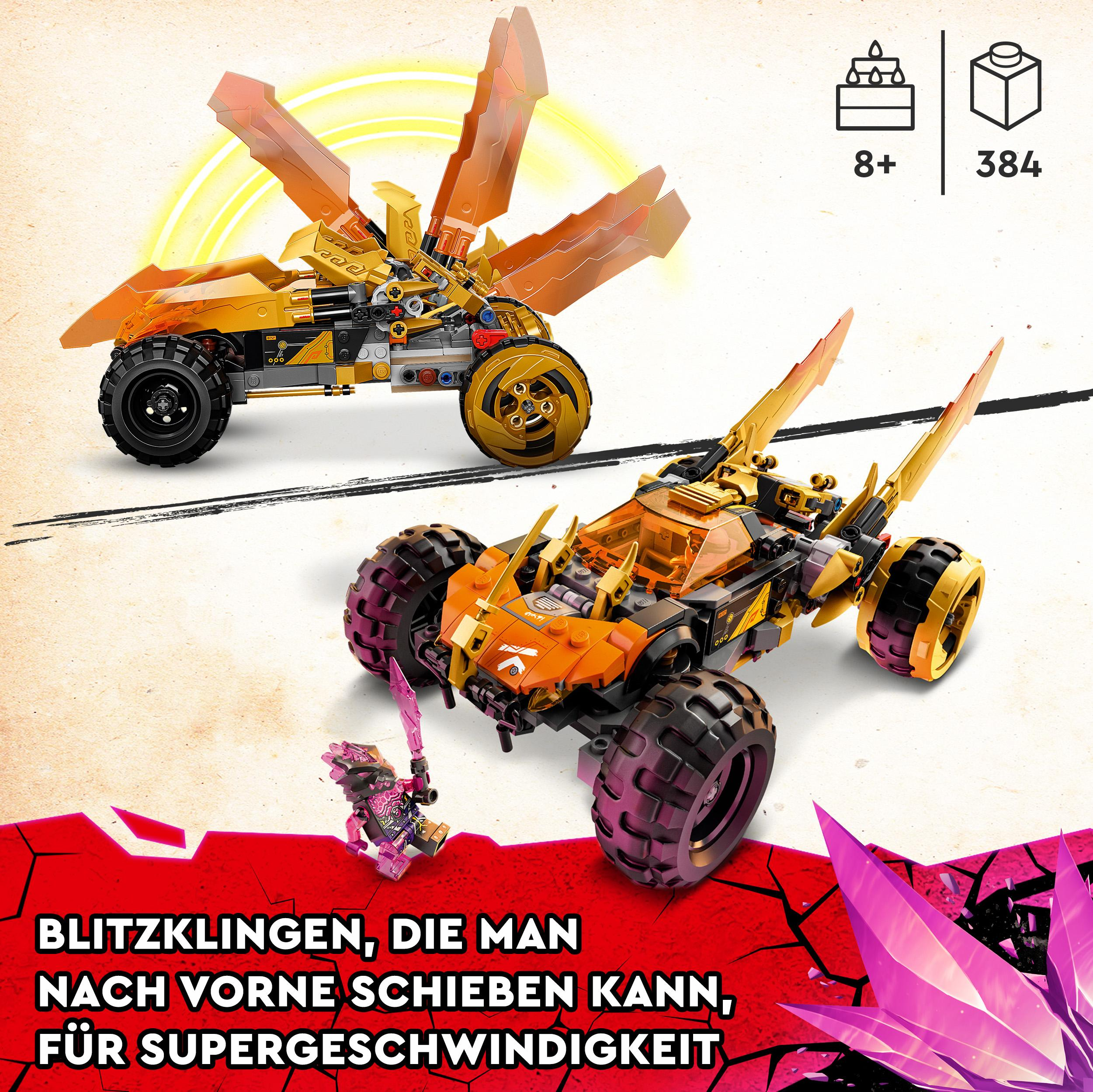 LEGO Ninjago 71769 Coles Drachen-Flitzer Bausatz, Mehrfarbig