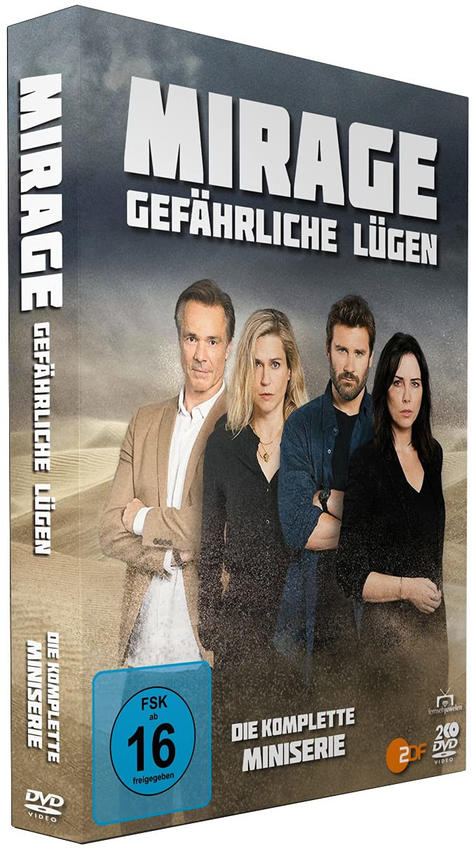 DVD-Box-Set des Films "Mirage: Gefährliche Lügen".