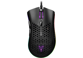 ISY IGM 4500 - Souris de jeu, Filaire, Optique avec diodes laser, 7200 dpi, Noir