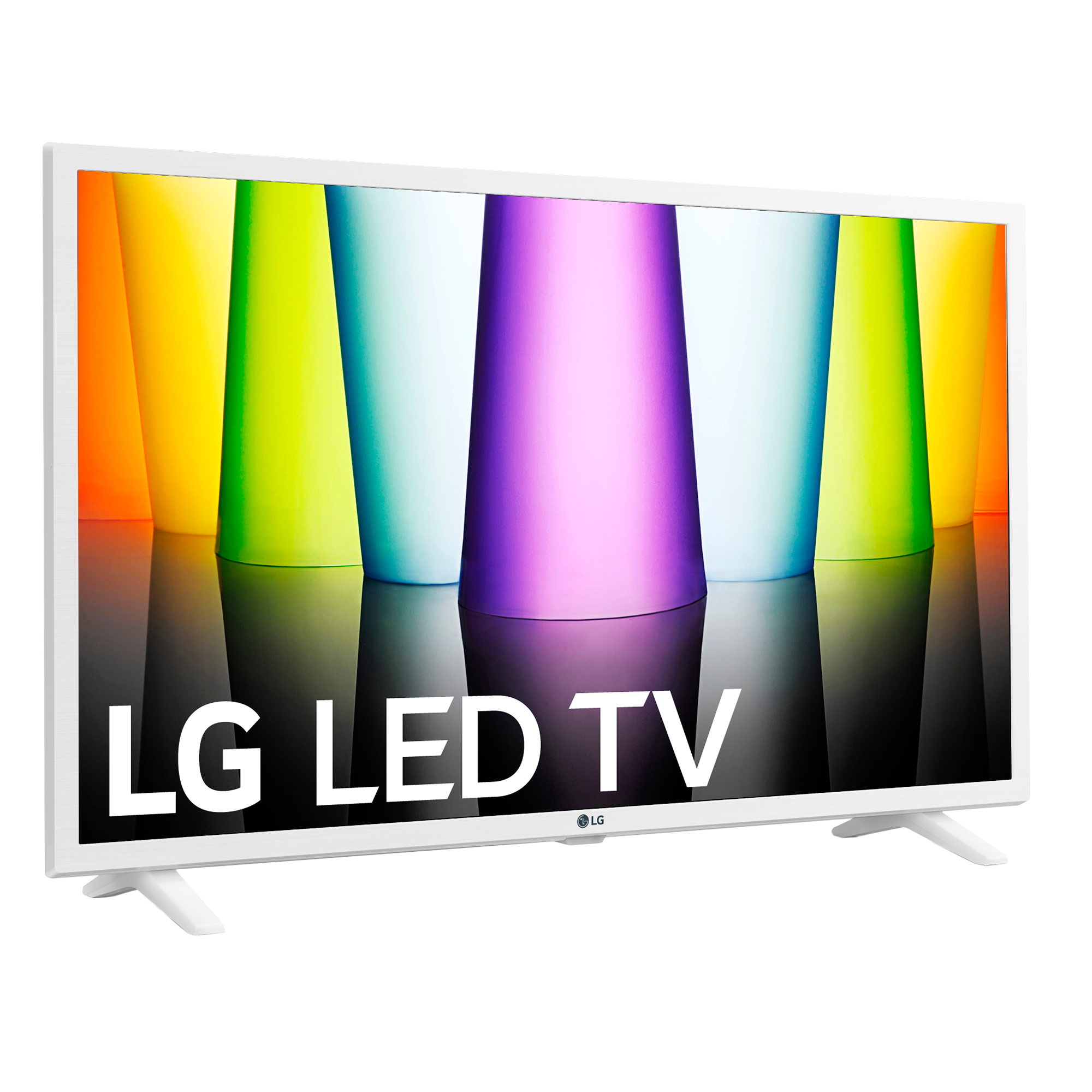 TV LED 32" - LG 32LQ63806LC, FHD, Procesador Inteligente α5 Gen5 AI Processor, SmartTV, DVB-T2 (H.265), Blanco