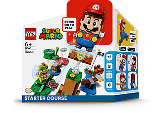 LEGO 71360 Abenteuer mit Mario™ – Starterset Bausatz, Mehrfarbig