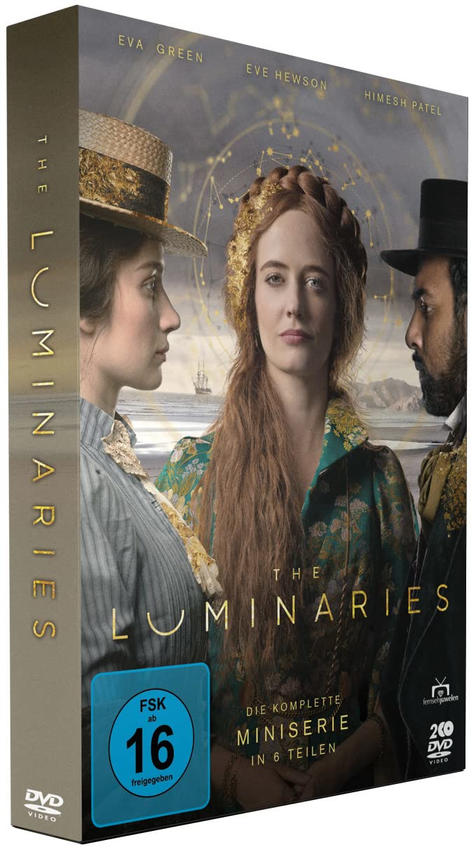DVD-Box mit dem Titel "The Luminaries". Mit Eva Green und Eve Hewson.
