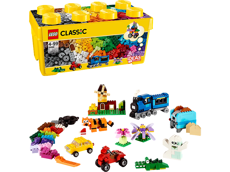Lego Classic 10696 Lego® Mittelgroße Bausteine-Box Bausatz, Mehrfarbig