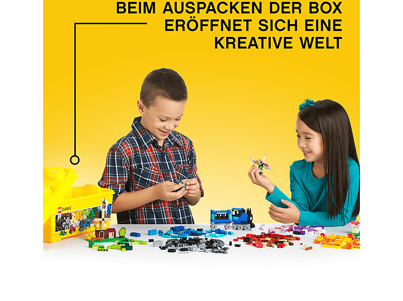 Thumbnail - LEGO Classic 10696 LEGO® Mittelgroße Bausteine-Box Bausatz, Mehrfarbig