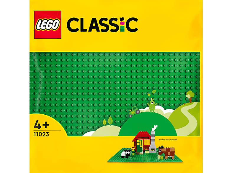 LEGO Classic 11023 Grüne Bauplatte Bausatz, Grün