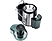 WILFA JU2S-800 Squeezy Big - Entsafter (Silber)