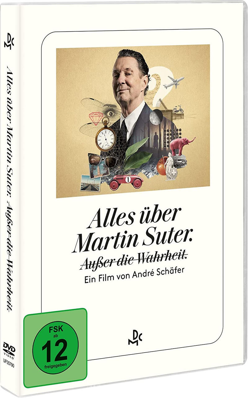 DVD-Hülle mit Mann auf dem Cover und deutschem Text. Das Gehäuse ist weiß und hat ein grünes Logo.