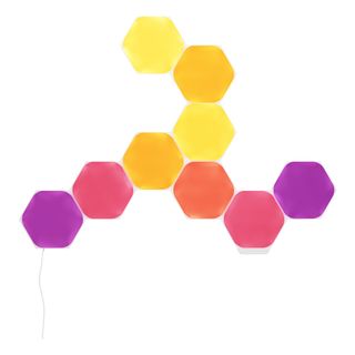 NANOLEAF Shapes - Hexagons Starter Kit (9 Panels) - Panneaux lumineux (Blanc)