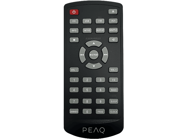 Peaq PMS 220 slim Micro Hifi System mit DAB+/FM Tuner — Foto 4 von 5