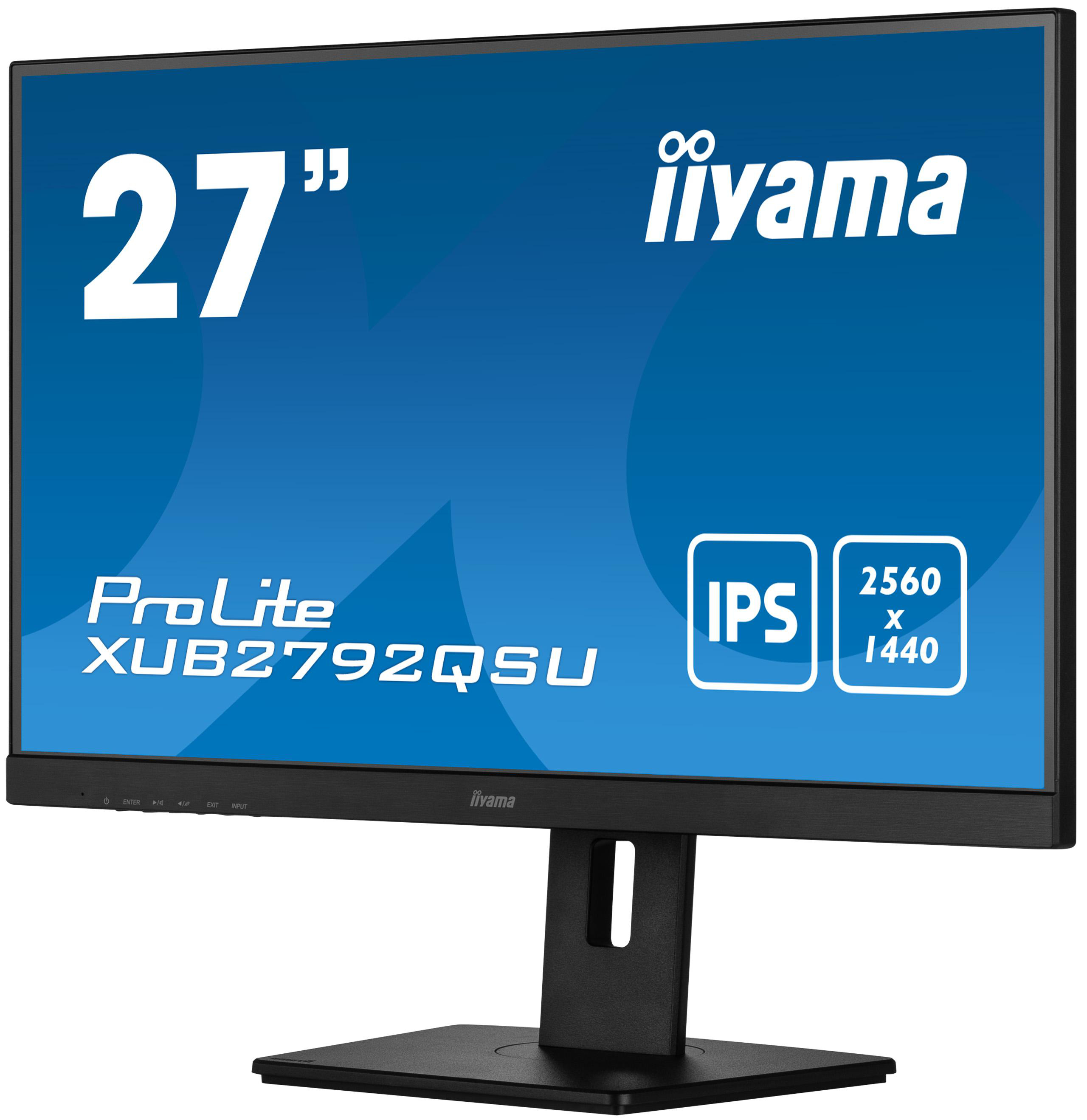 IIYAMA Prolite XUB2792QSU-B5 27 Zoll  WQHD  Monitor  5 ms Reaktionszeit  