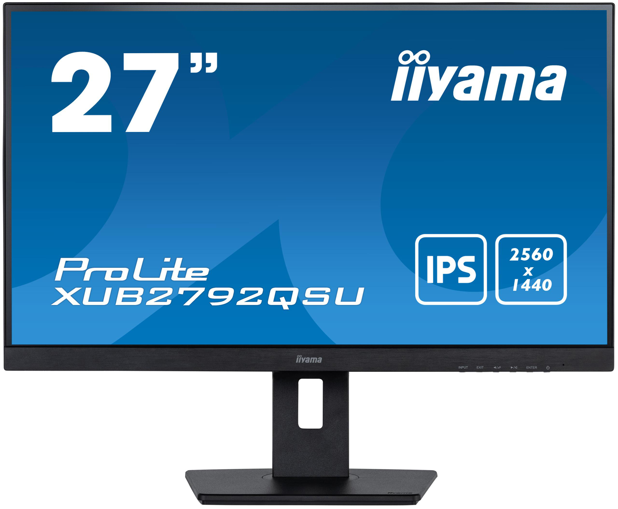 IIYAMA Prolite XUB2792QSU-B5 27 Zoll  WQHD  Monitor  5 ms Reaktionszeit  