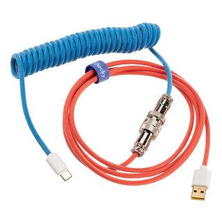 DUCKY Premicord Cable - Cavo USB (Blu/rosso)