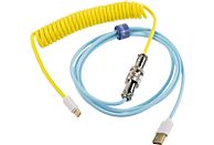 DUCKY Premicord Cable - USB-Kabel (Blau/Gelb)