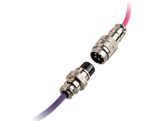 DUCKY Premicord Cable - Câble USB (Violet/Rose)