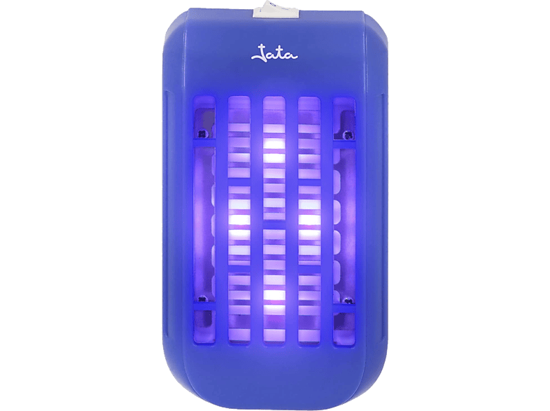 Atrapamosquitos - Jata MOST1521, Eléctrico, Luces LED, Bandeja extraíble, Uso interior, Azul