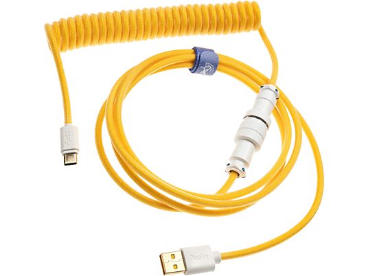 DUCKY Premicord Cable - Cavo USB (Giallo)