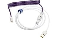 DUCKY Premicord Cable - Câble USB (violet/blanc)