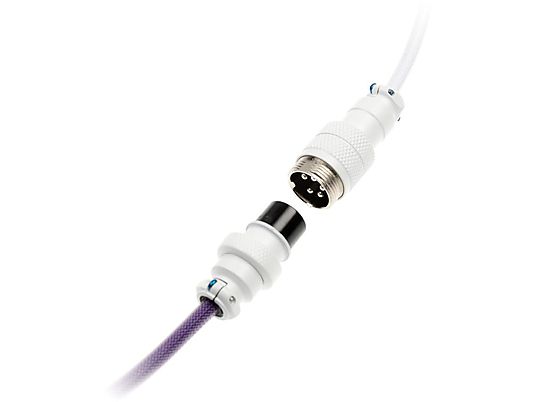 DUCKY Premicord Cable - USB-Kabel (Violett/Weiss)