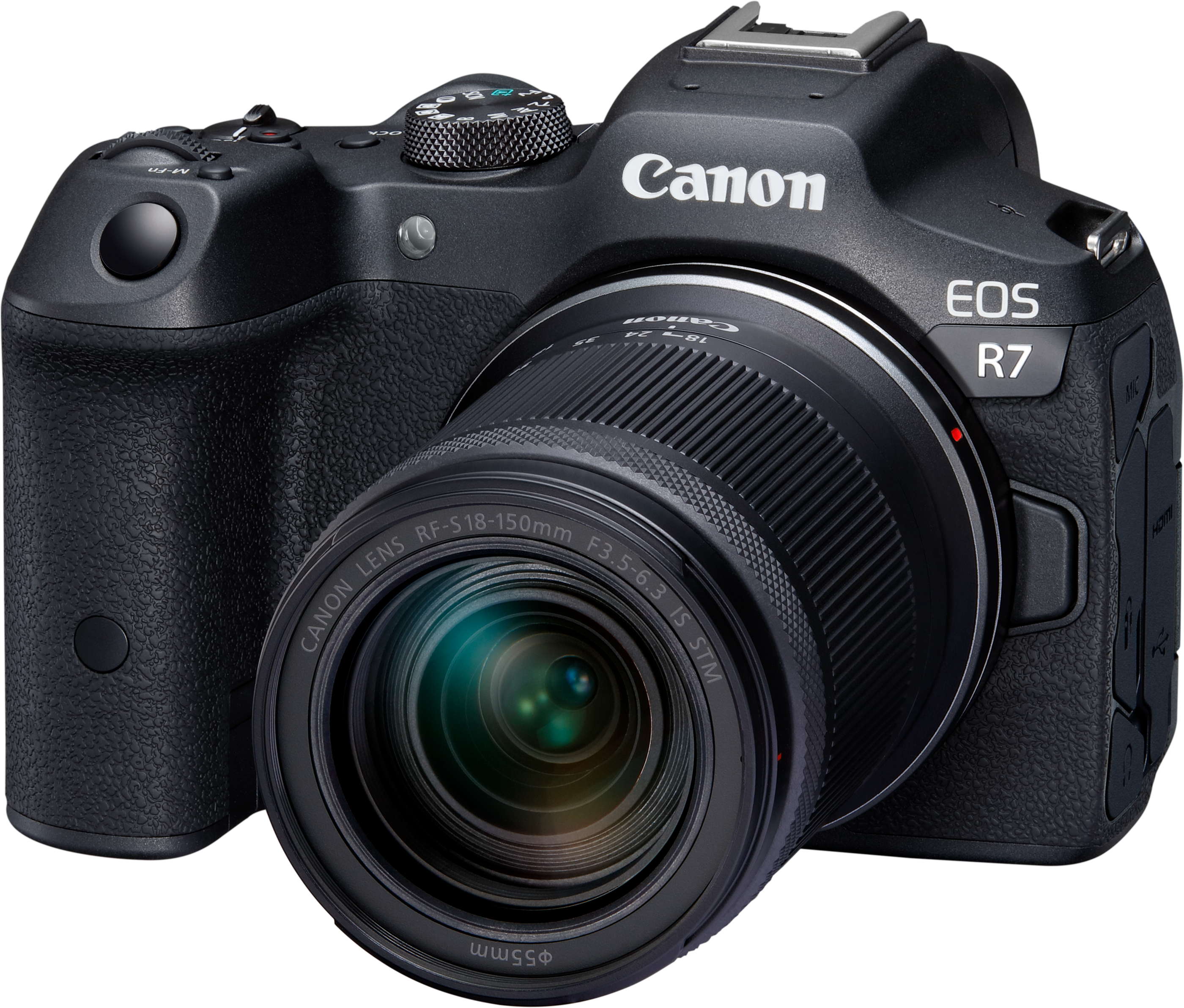 CANON EOS R7 Body + RF-S 18-150mm F3.5-6.3 IS STM - Systemkamera Schwarz