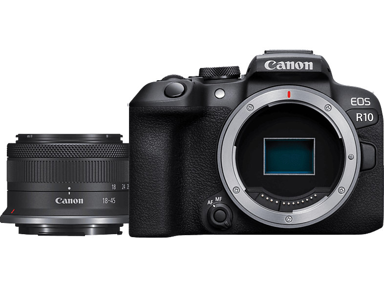 Canon EOS R10 mit RF-S 18–45 mm