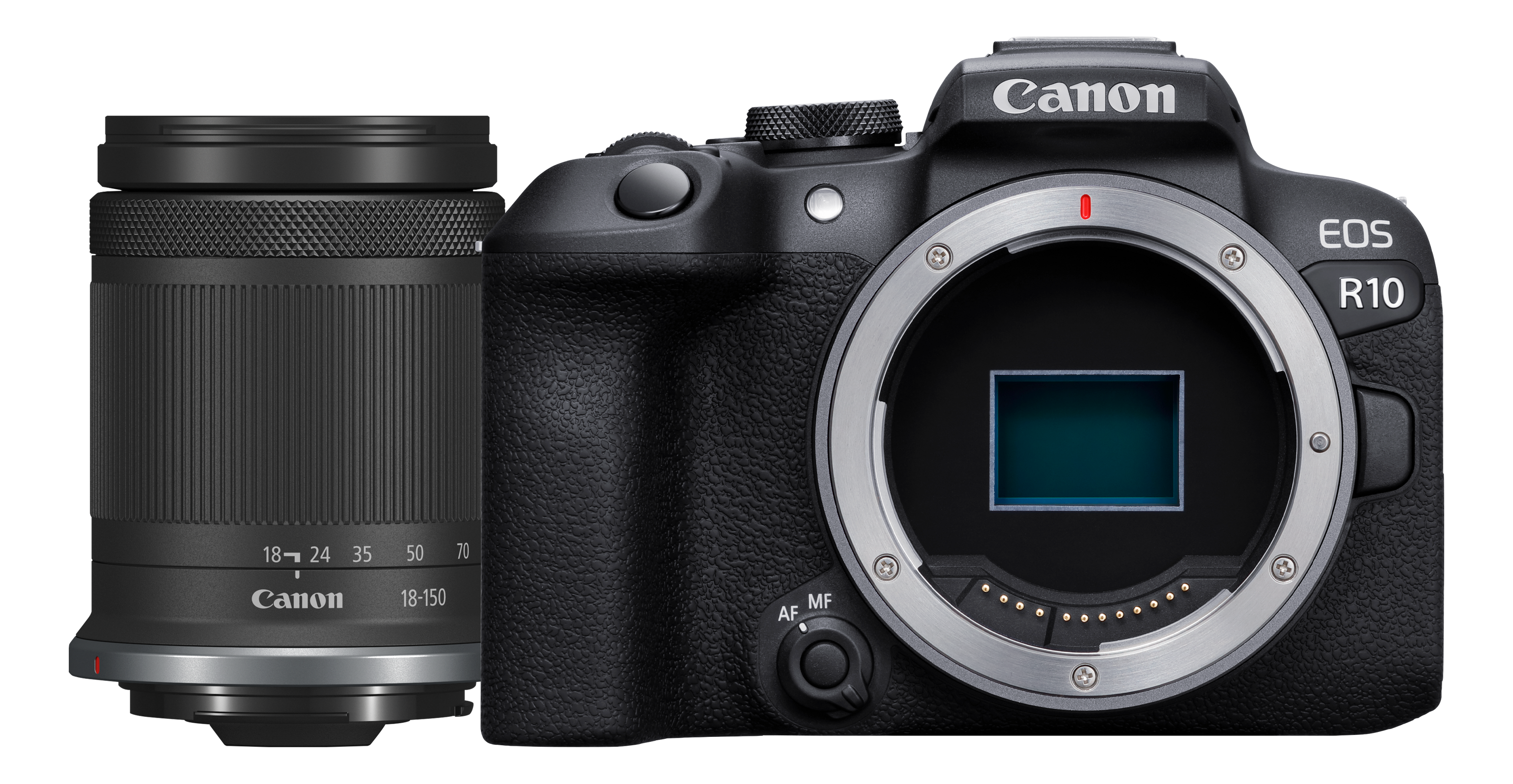 CANON EOS R10 Body + RF-S 18-150mm F3.5-6.3 IS STM - Fotocamera Nero