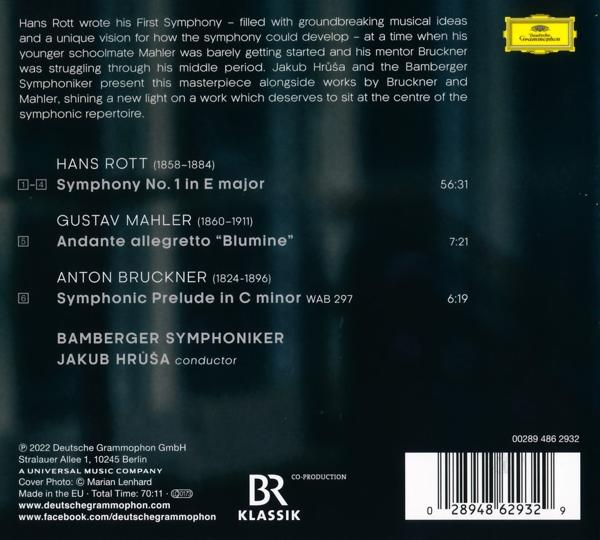 Albumcover mit Text, Namen und einem Deutsche Grammophon-Logo.
