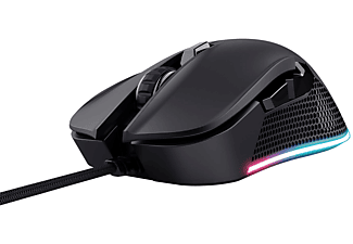 TRUST GXT 922W Ybar Gaming-Maus, Schwarz