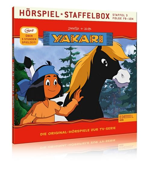 (CD) Yakari - Folge79-104 3 Yakari Staffelbox -