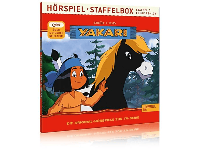 (CD) Yakari - Folge79-104 3 Yakari Staffelbox -
