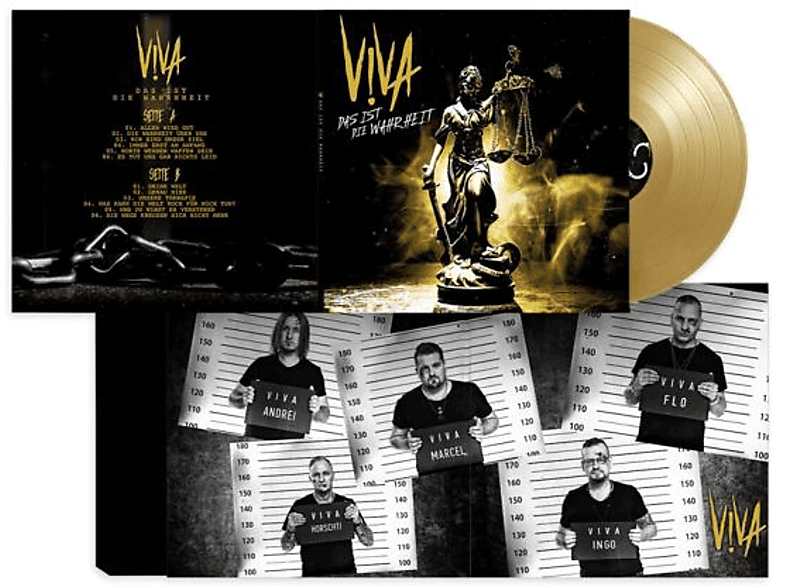 Viva - Das ist die Wahrheit (Ltd. Gtf. gold Vinyl)  - (Vinyl)